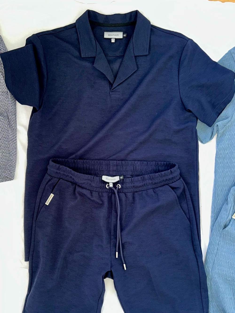 MAUVAIS Men's Athletic Drawstring coord set